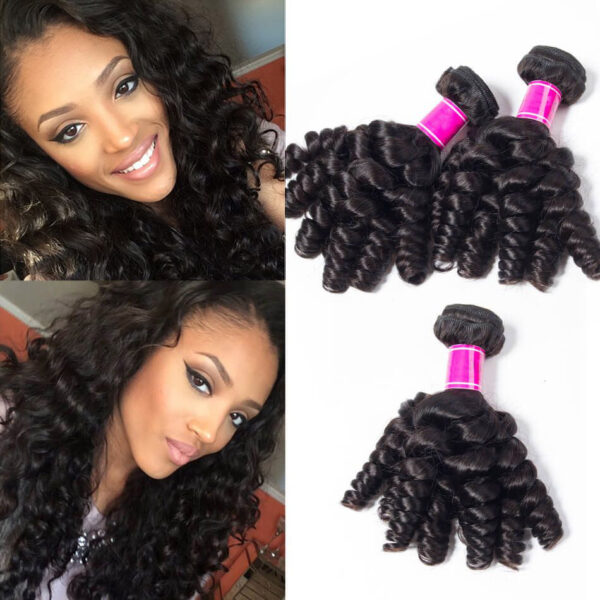 Indian Virgin Hair Funmi Hair Weave 3 Bundles