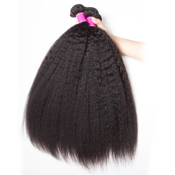 Kinky Straight Hair Peruvian Virgin Hair 15