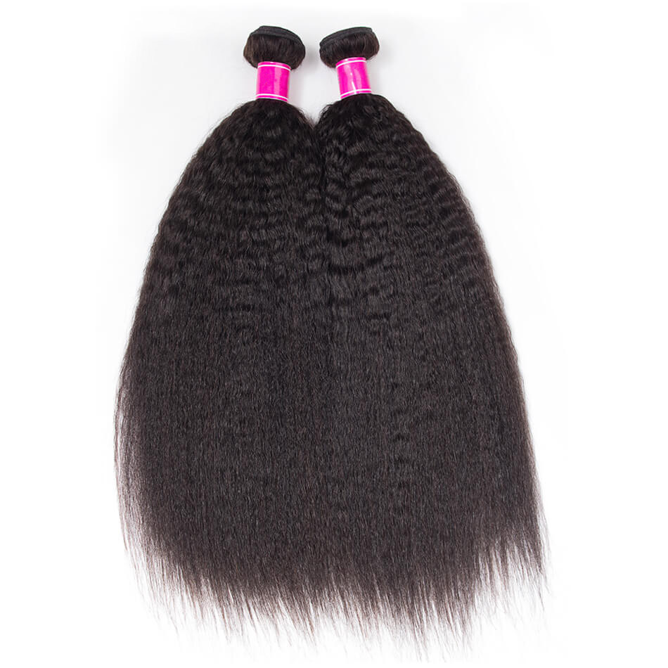 Brazilian Kinky Straight Hair 3 Bundles 3