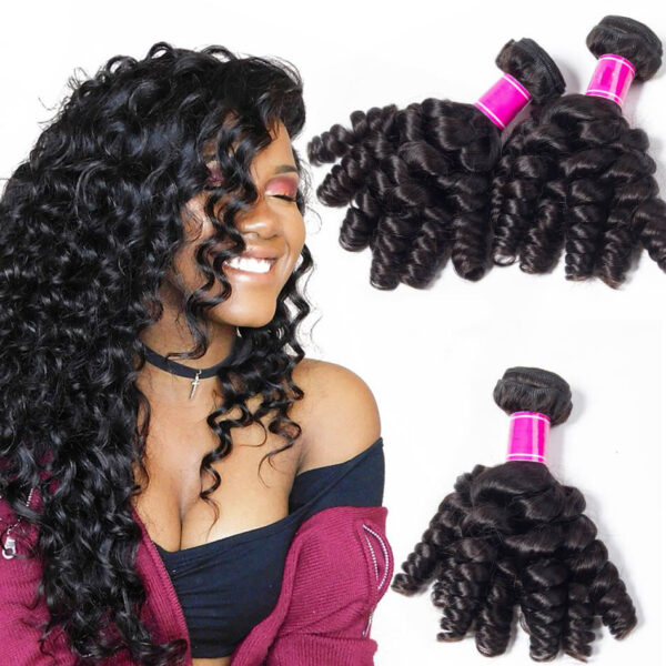Peruvian Virgin Hair Funmi Hair Weave 3 Bundles