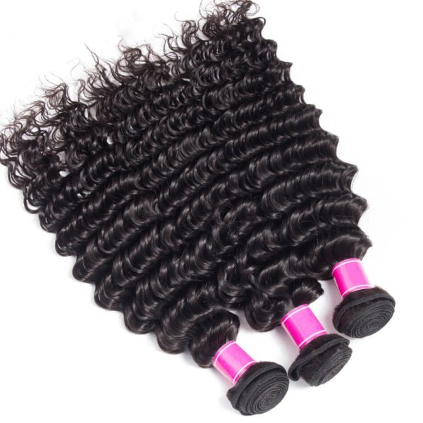 Peruvian Hair Deep Wave Bundles 10A Grade 7
