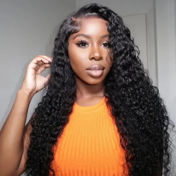 Curly Hair Weave Bundles 10A Grade Brazilian Virgin Hair