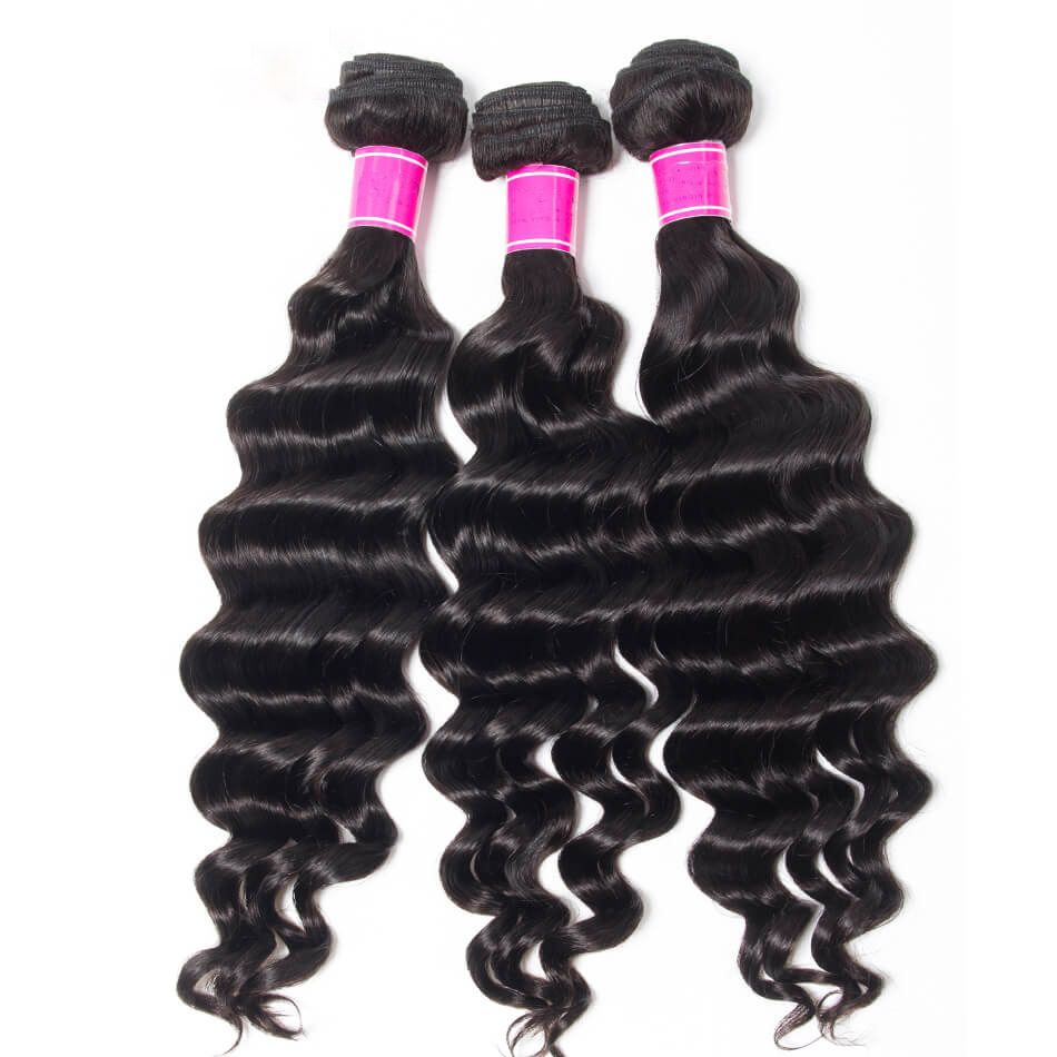 Loose deep human hair 14