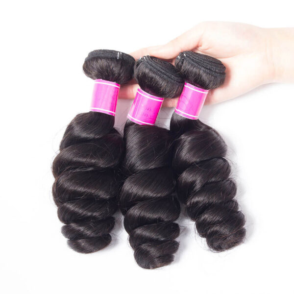 Brazilian Loose Wave Bundles Virgin Hair Weave 6