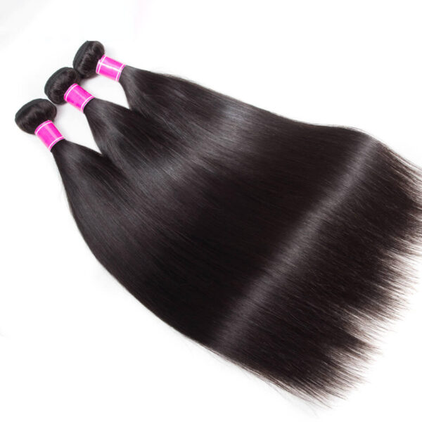 Straight human hair 7
