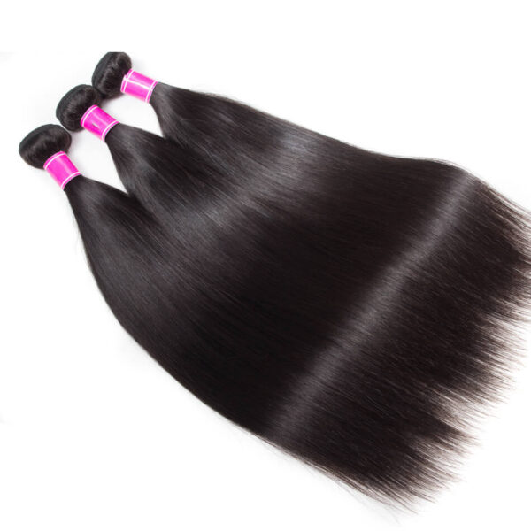 Straight human hair 7