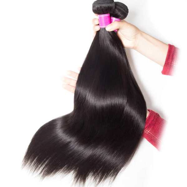 Straight human hair 8