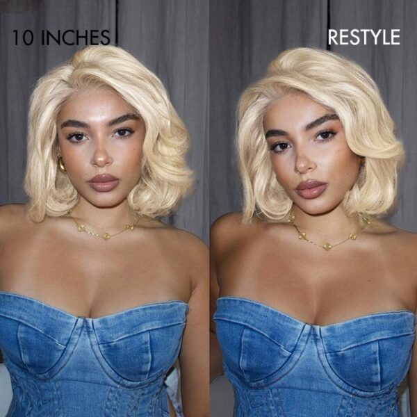 TRILL Wigs | Blonde 613 Silky Straight Glueless 5x5 Closure HD Lace Wig Pre-Cut Lace