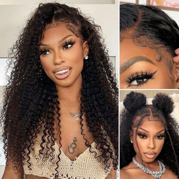 TRILL 2.0 Wigs | Nature Max Deep Wave Ear-to-ear Glueless 13x6 Frontal HD Lace Long Curly Wig