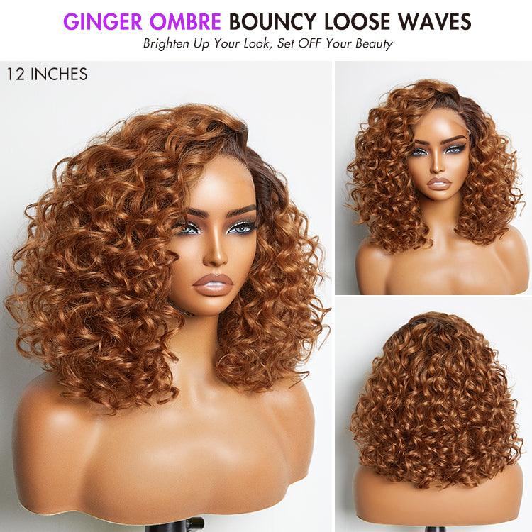 TRILL Hair Mature Bouncy Curl Left C Part Glueless Minimalist HD Lace Wig Pre-Cut Lace - Image 8