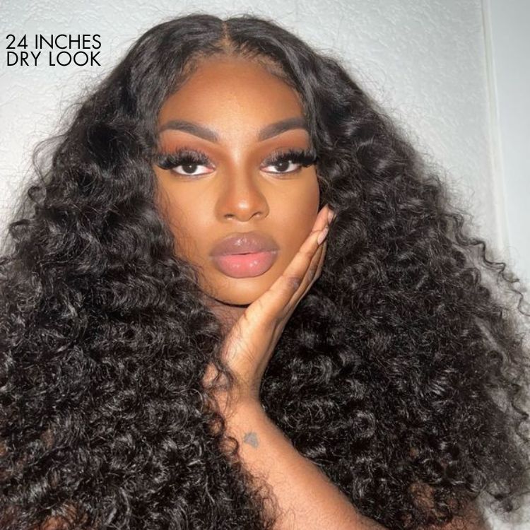 TRILL Wigs | Flexi-Fit Invisi Drawstring Cap 360 HD Lace Water Wave / Body Wave / Straight Long Wig Pre-Cut Lace - Image 5
