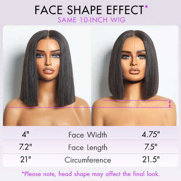 TRILL Glueless 5x5 Closure HD Lace Silky Straight Human Hair Wig