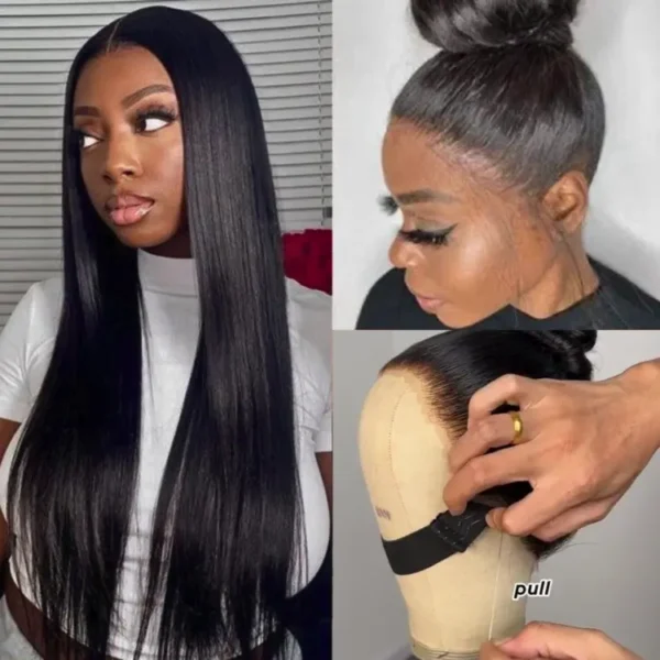 TRILL Wigs | Flexi-Fit Invisi Drawstring Cap 360 HD Lace Water Wave / Body Wave / Straight Long Wig Pre-Cut Lace