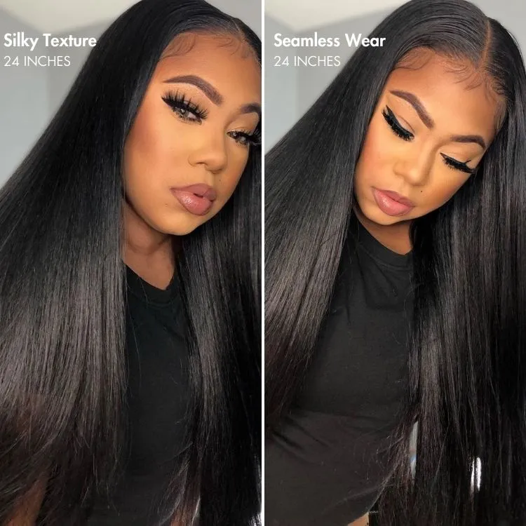 Body Wave / Straight / Kinky / Deep Wave Human Hair U Part Wig - Image 3