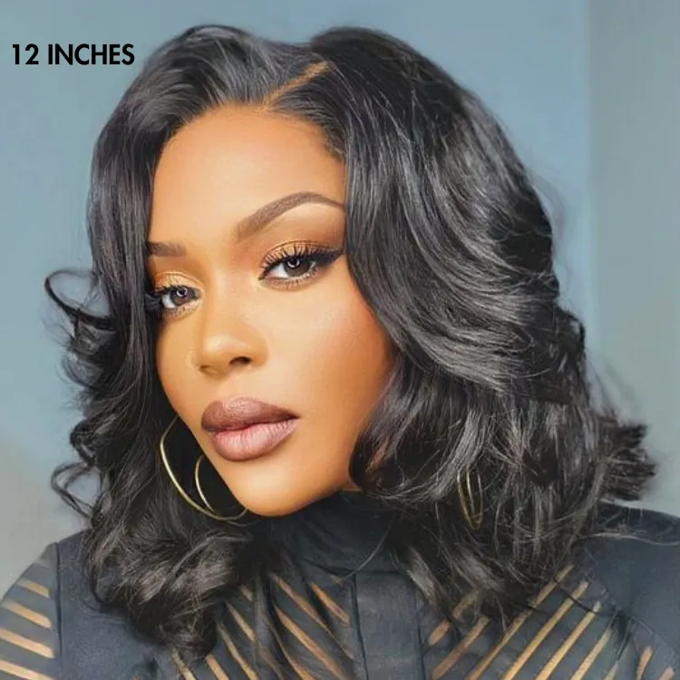 Body Wave / Straight / Kinky / Deep Wave Human Hair U Part Wig - Image 4