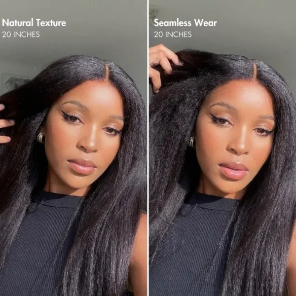 Body Wave / Straight / Kinky / Deep Wave Human Hair U Part Wig