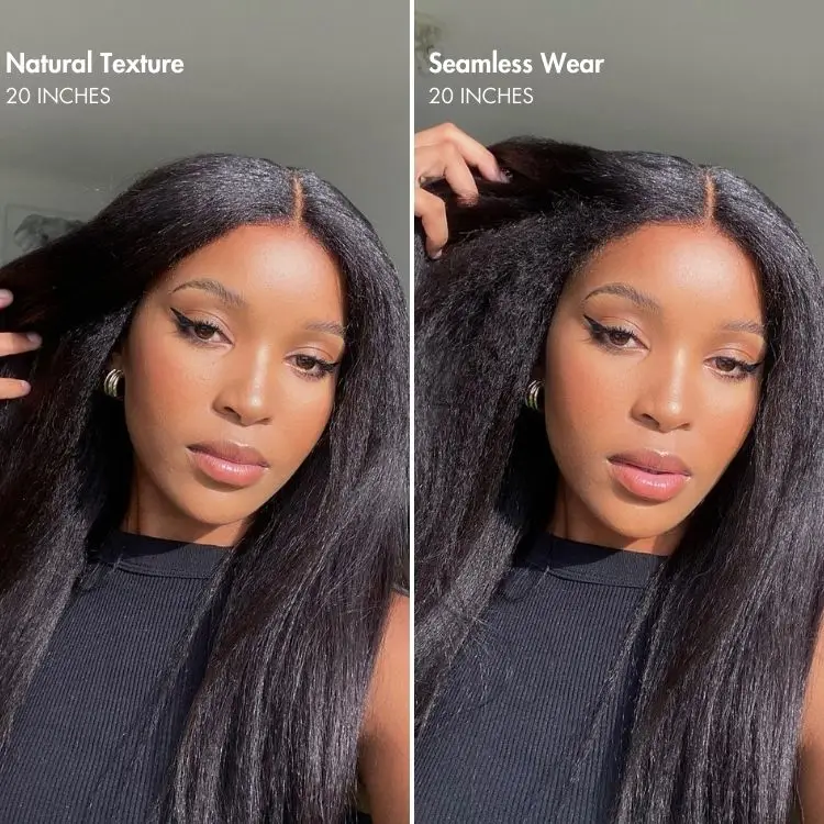 Body Wave / Straight / Kinky / Deep Wave Human Hair U Part Wig - Image 8
