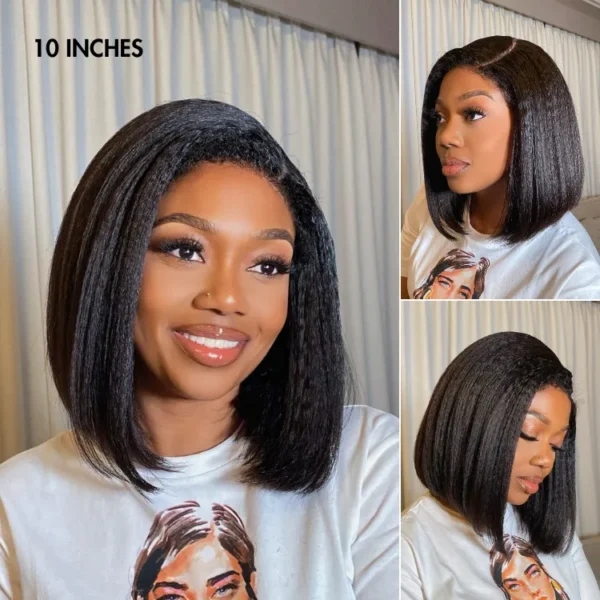 Body Wave / Straight / Kinky / Deep Wave Human Hair U Part Wig