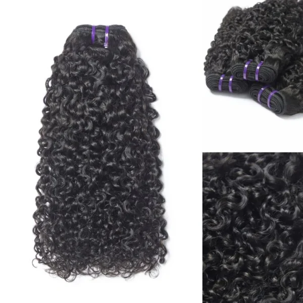 Messy Burmese Curly Bundles 100% Virgin Human Hair Bundles 1pc / 3pcs