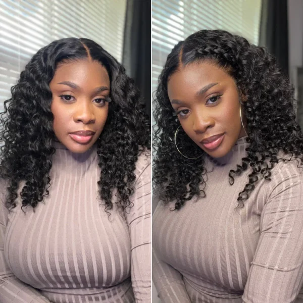 TRILL 2.0 Wigs | Nature Max Deep Wave Ear-to-ear Glueless 13x6 Frontal HD Lace Long Curly Wig