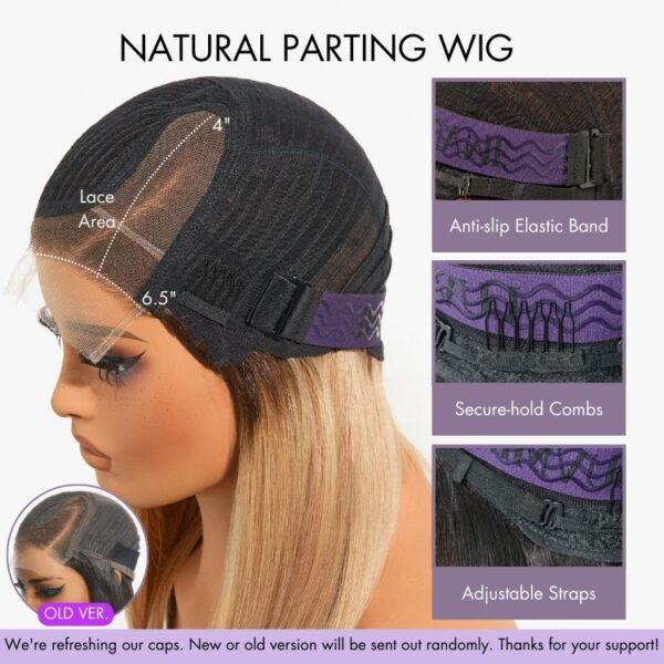 TRILL Hair Mature Bouncy Curl Left C Part Glueless Minimalist HD Lace Wig Pre-Cut Lace