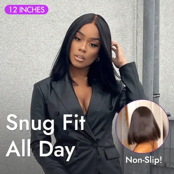 TRILL Glueless 5x5 Closure HD Lace Silky Straight Human Hair Wig