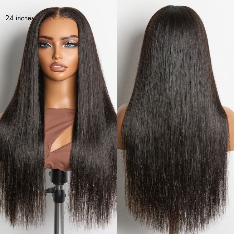 TRILL Silky Straight Glueless Ear-to-ear 13x4 HD Lace Front Wig Pre-Cut Lace - Image 3