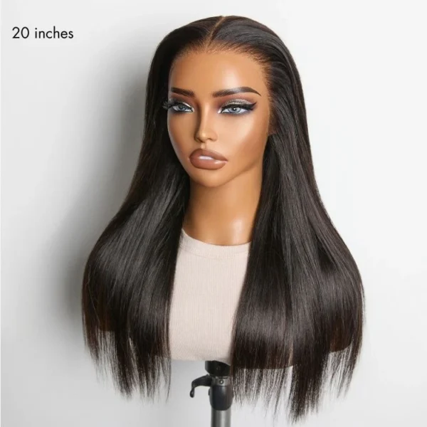 TRILL Silky Straight Glueless Ear-to-ear 13x4 HD Lace Front Wig Pre-Cut Lace