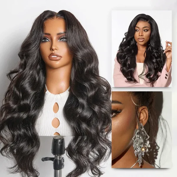 TRILL 200% / 250% Density Loose Wave Glueless Ear-to-ear 13x4 / 13x6 HD Lace Front Wig Pre-Cut Lace Flexi-Fit Drawstring Cap